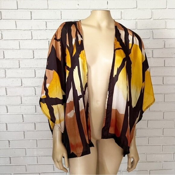 Mes Demoiselles Women’s Draped Silk Blouse - Size Small - Picture 12 of 14